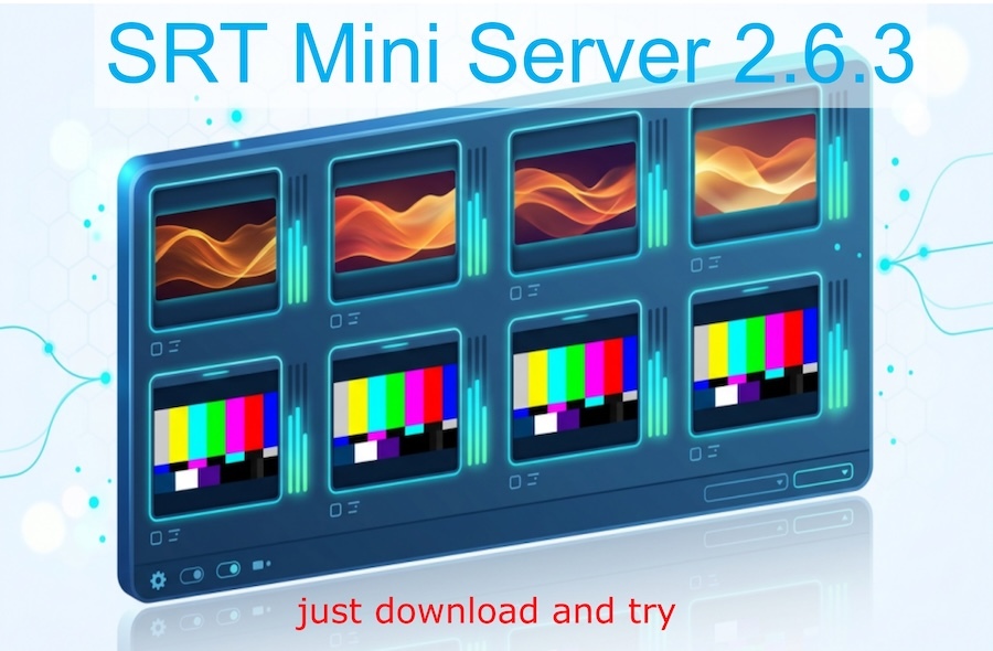 Overview of SRTMiniServer version 2.6.3