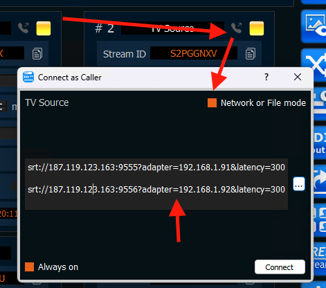 Olympics: SRT Mini Server 2.6.2 redundancy