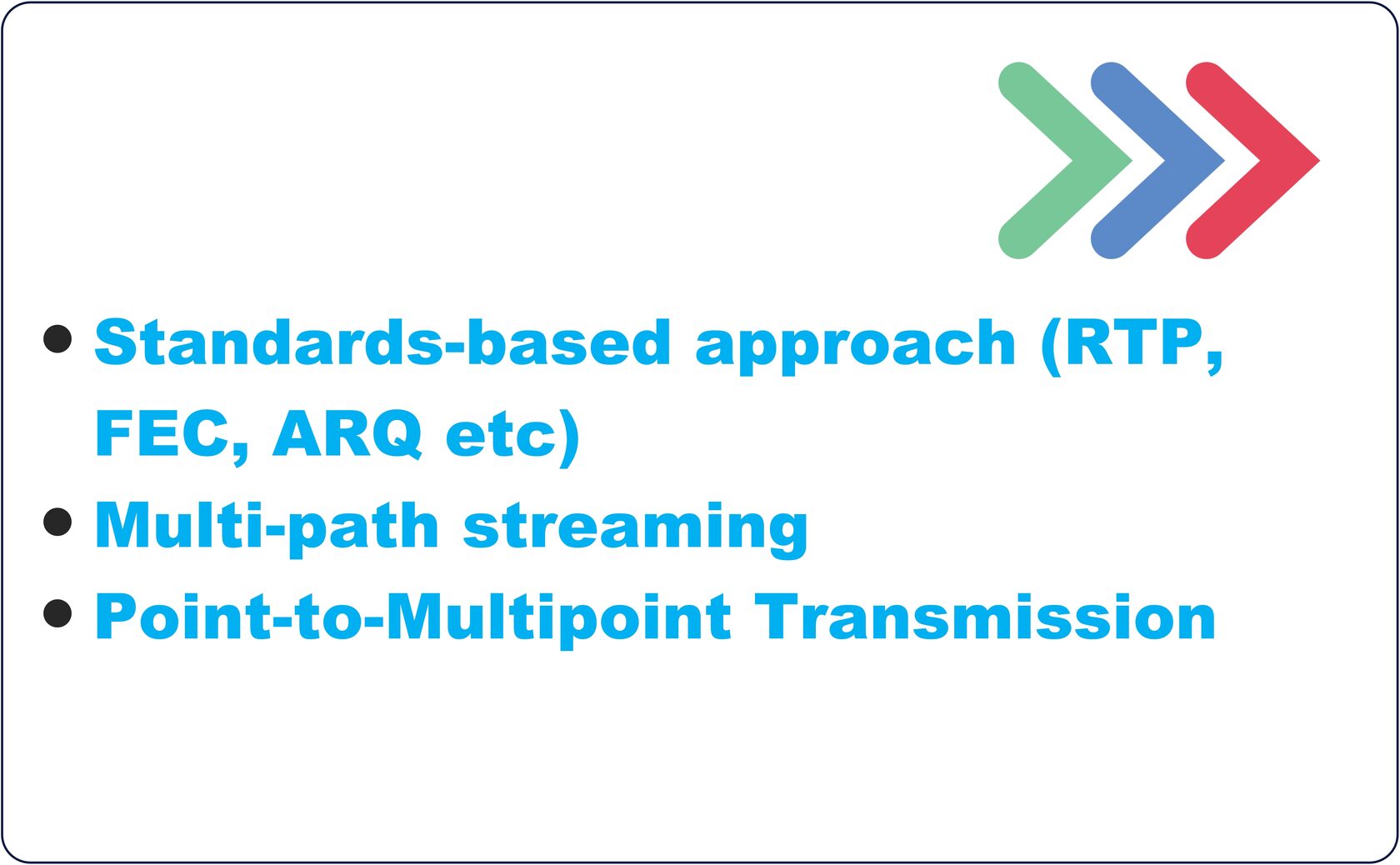 SRT to RIST gateway