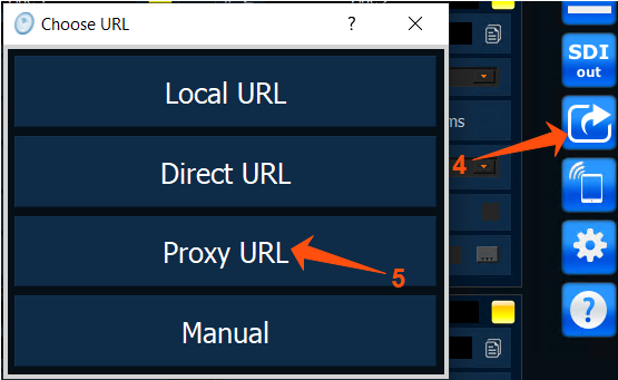 Time synchronization in Larix Broadcaster