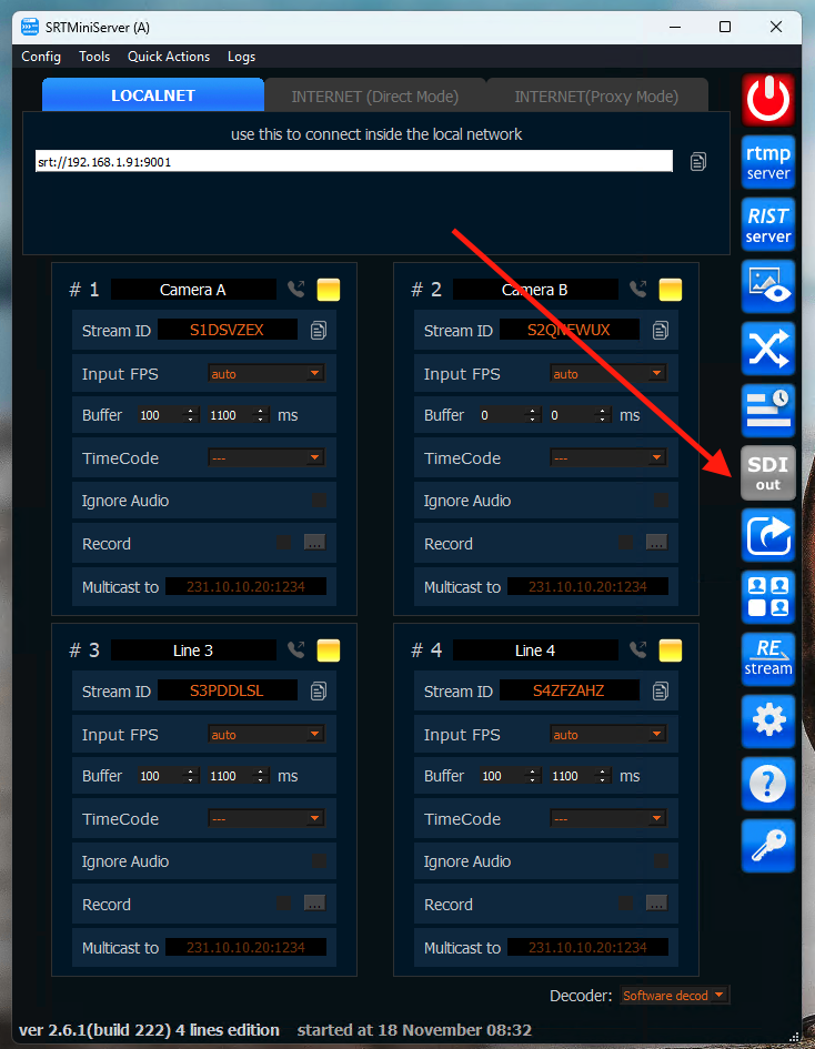 Modular SDI, NDI, and Routing packs