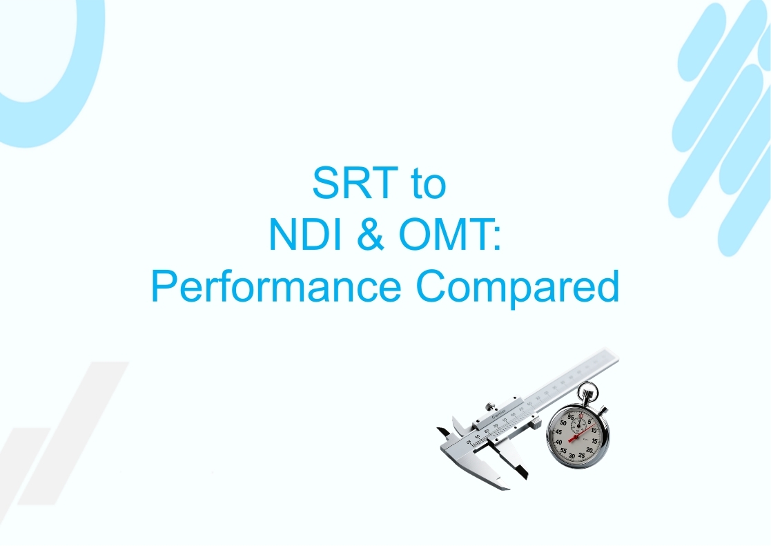 OMT vs NDI: open-source low-latency video